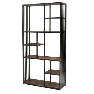 شلف و کتابخانه shk03 ابعاد 80*33*180