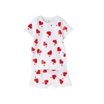 ست تی‌شرت آستین کوتاه و شلوارک راحتی نوزادی مدل MDSS-CH3751