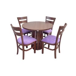 میز و صندلی ناهارخوری 4 نفره گالری چوب آشنایی مدل Gh-2Tir-Boshk