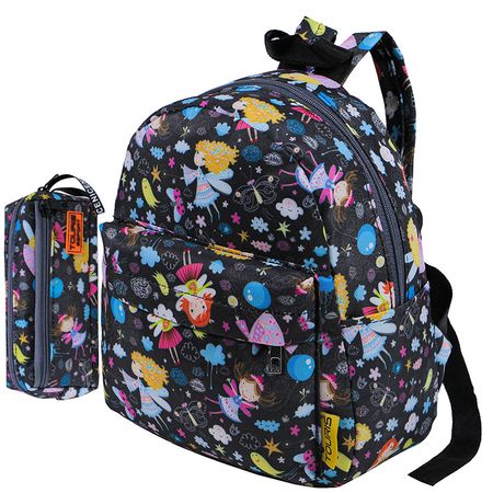 کوله پشتی مهد کودکی توریث مدل ََAA-3588 به همراه جامدادی