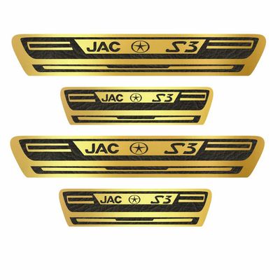 برچسب پارکابی خودرو کد A025 مناسب برای Jac S3 بسته 4 عددی*588