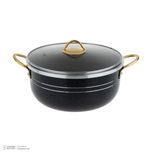 سرویس پخت و پز 14 پارچه هلنا طرح چدن مدل لانه زنبوری