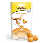 قرص مولتی ویتامین (تقویت سیستم ایمنی) گربه جیم کت مدل Multi-Vitamin Tabs طعم شیر