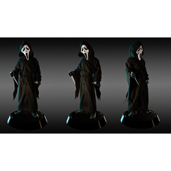 اکشن فیگور گوست فیس 20 سانتی (Scream series , Mortal Kombat)