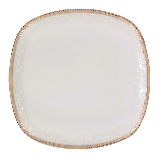 سرویس غذاخوری 27 پارچه چینی زرین ایران سری کواترو مدل ریوا درجه عالی