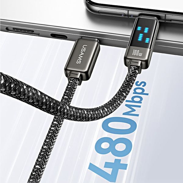 کابل USB-C یوسمز مدل sj744 طول 1.2 متر