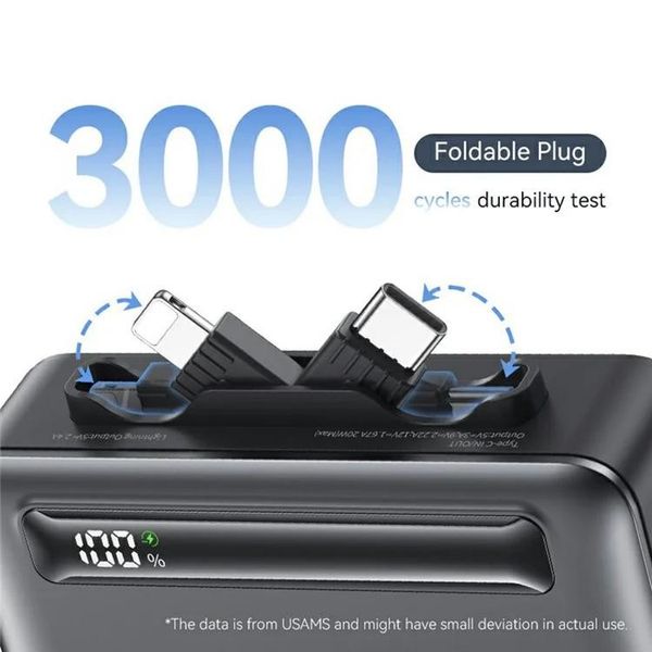 مینی پاوربانک یوسمز مدل CD233 ظرفیت 4500 میلی آمپر ساعت