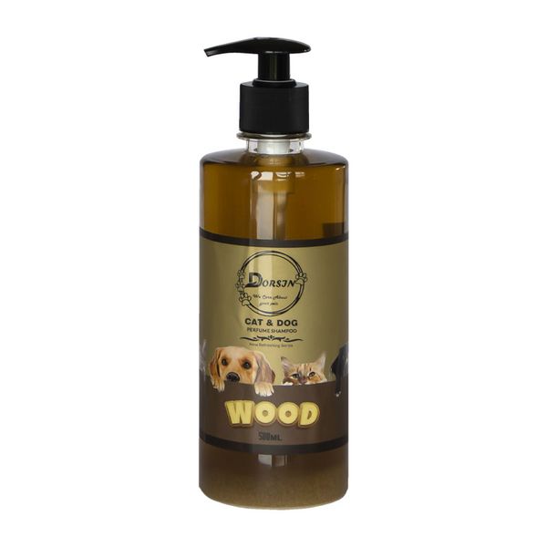 شامپو سگ و گربه درسین مدل Wood حجم 500 میلی لیتر