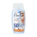 کرم ضدآفتاب بی‌رنگ پیکسل SPF50 مدل Sensitive، مناسب پوست‌های خشک و حساس، حجم 50 میلی‌لیتر