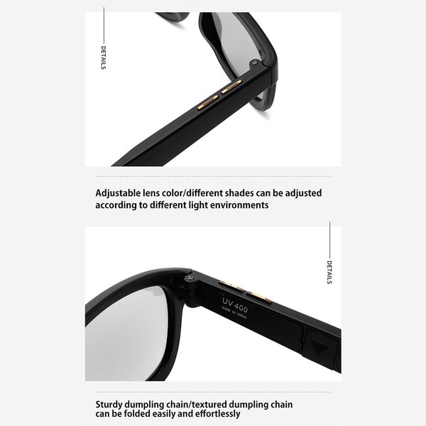 عینک آفتابی مردانه مدل دیجیتالی Adjustable 7 Level