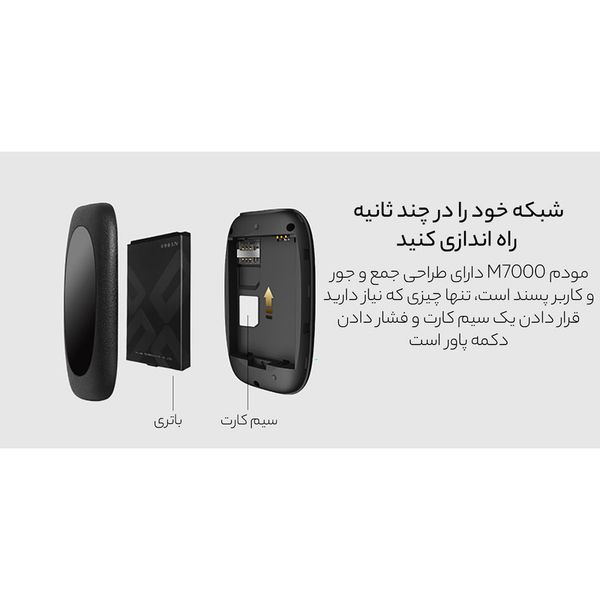 مودم 4G قابل حمل تی پی لینک مدل M7000
