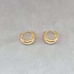 گوشواره زنانه ژوپینگ مدل حلقه ای کد 5