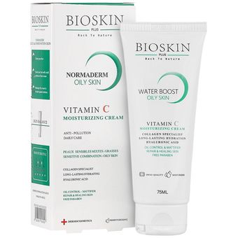 کرم آبرسان دست و صورت بایو اسکین پلاس مدل normadream مناسب برای پوست چرب حجم 75 میلی لیتر