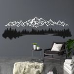 دیوارکوب مدل منظره طبیعت مجموعه دوعددی دورنگ