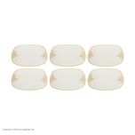 سرویس 28 پارچه چینی زرین ایران سری کواترو مدل مونت کارلو