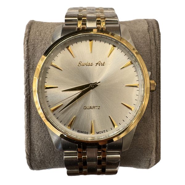 ست ساعت مچی عقربهای کوارتز زنانه و مردانه سوئیس آرت مدل ANT172-173SG1513