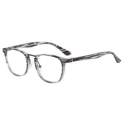 فریم عینک طبی ویفرر مدل TRZC807 C383-p81 Semi Transparent Zebra