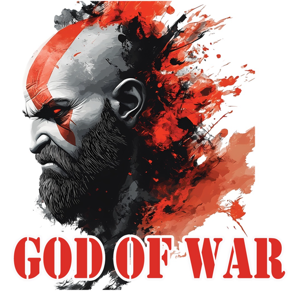 برچسب اتویی و حرارتی تیشرت طرح God of War سه