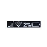 برچسب بدنه خودرو طرح Low battery کد 10657A