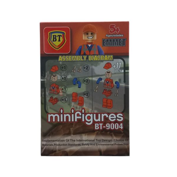 ساختنی 33 قطعه مدل مشاغل مجموعه 3 عددی