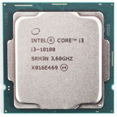 سیپیو اینتل مدل core i3 10100f