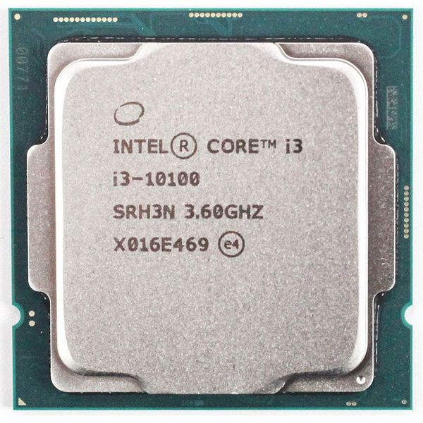 سیپیو اینتل مدل core i3 10100f