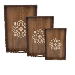 سینی پذیرایی مدل slz-2 مجموعه 3 عددی