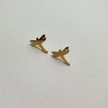 گوشواره زنانه مدل میخی طرح سنجاقک