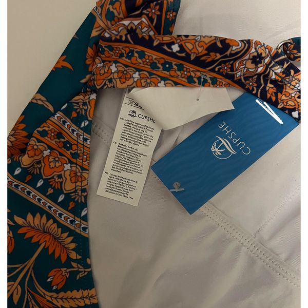 مایو یک تکه زنانه اورجینال برند کاپشی cupshe طرحدار