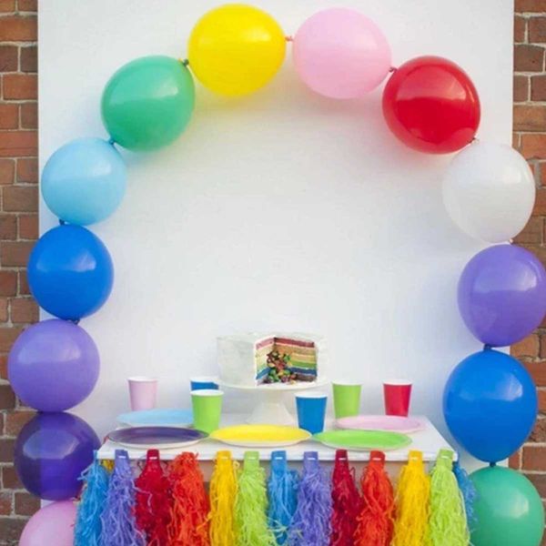 بادکنک طرح رنگی مجموعه 10 عددی