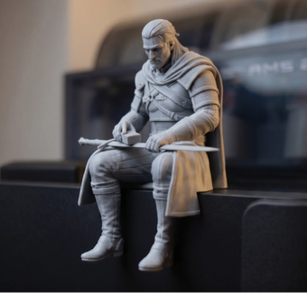 فیگور روی میزی Geralt of Rivia - Shelf Sitter