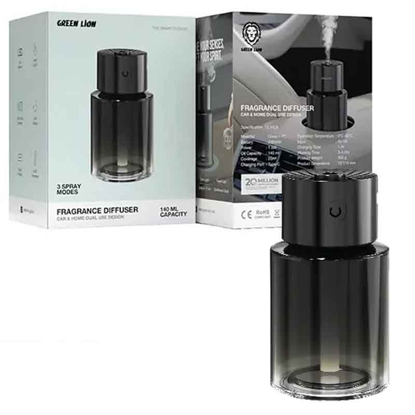 خوش بو کننده هوا گرین لاین مدل GNFRA140MLBK حجم 140میلی لیتر