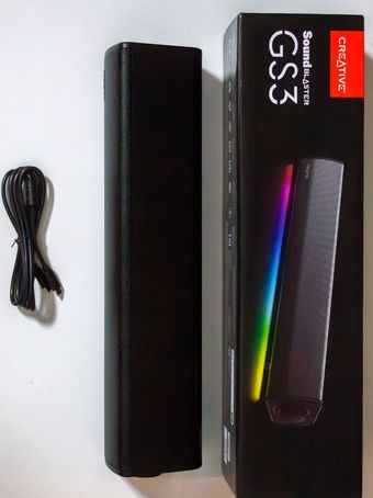 ساندبار RGB کریتیو CREATIVE مدل Sound Blaster GS3 (استوک)