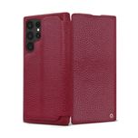 کیف کلاسوری اگرت مدل Floater چرمی مناسب گوشی موبایل سامسونگ Galaxy S22 Ultra