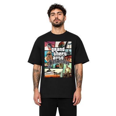 تیشرت مدل جی تی ای سن اندرس gta sa