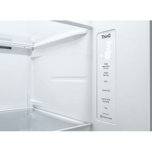 یخچال فریزر ساید بای ساید 24 فوت ال جی مدل GC-J257SMSV