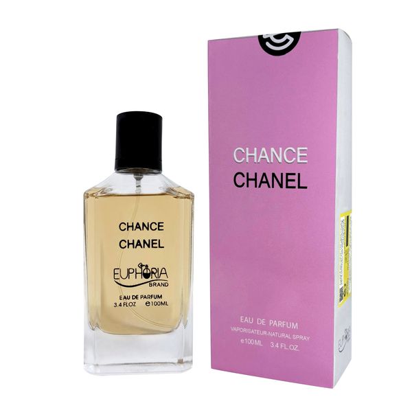 ادوپرفیوم زنانه ایفوریا مدل CHANCE CHANEL با رایحه شیرین حجم 100 میلی‌لیتر