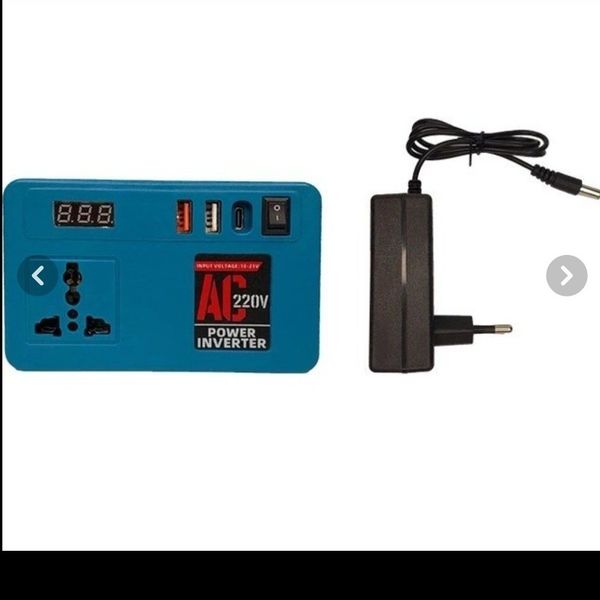 اینورتر هوشمند 48 ولت مبدل برق باتری به 220 ولت با خروجی USB و نمایشگر دیجیتال- کد شناسه محصول: PE-1016