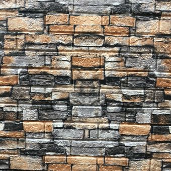 دیوارپوش فومی طرح آجر آنتیک