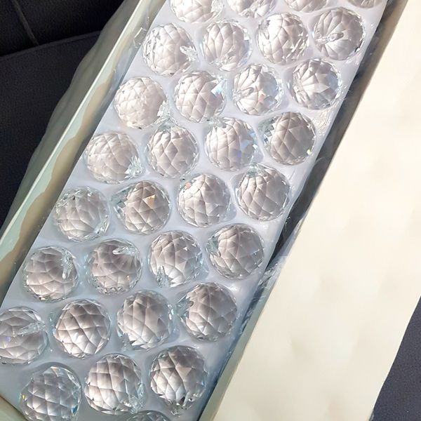 کریستال لوستر مدل گوی شماره سی بسته 102 عددی