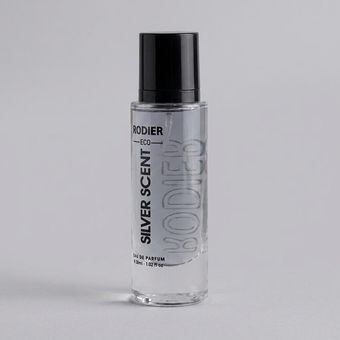 عطر جیبی مردانه رودیر مدل سیلور سنت حجم 30 میلی لیتر