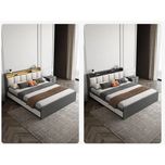 تخت خواب دو نفره مدل الما سایز 160×200 سانتی متر