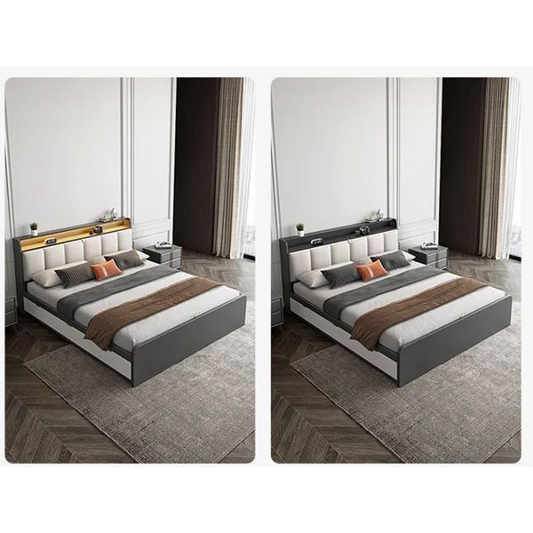 تخت خواب دو نفره مدل الما سایز 160×200 سانتی متر