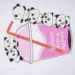 ست تی شرت آستین کوتاه و شلوارک دخترانه مدل MDSS-CH1784