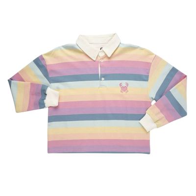 پولوشرت آستین بلند دخترانه مدل MDSS-CG9757