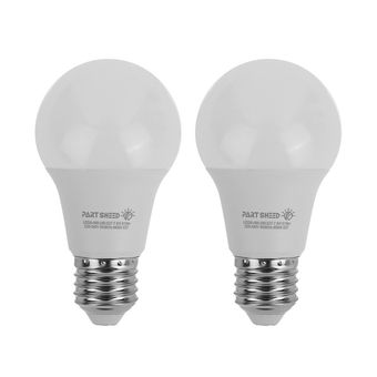 لامپ ال ای دی 9 وات پارت شید مدل Day Light پایه E27 بسته 2 عددی