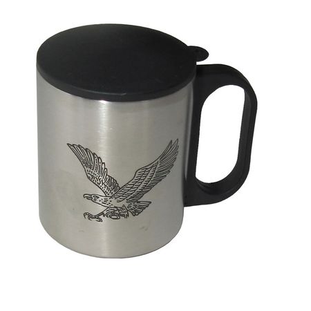 لیوان استیل درب دار (یونیک)