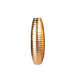 گلدان دکوری گلدکیش مدل خمره ای کوتاه کد 1231