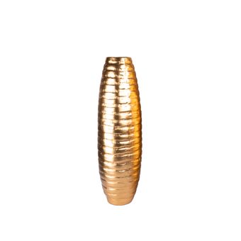 گلدان دکوری گلدکیش مدل خمره ای کوتاه کد 1231