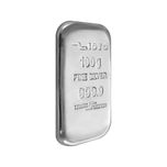 شمش نقره 100 گرمی زیوتو